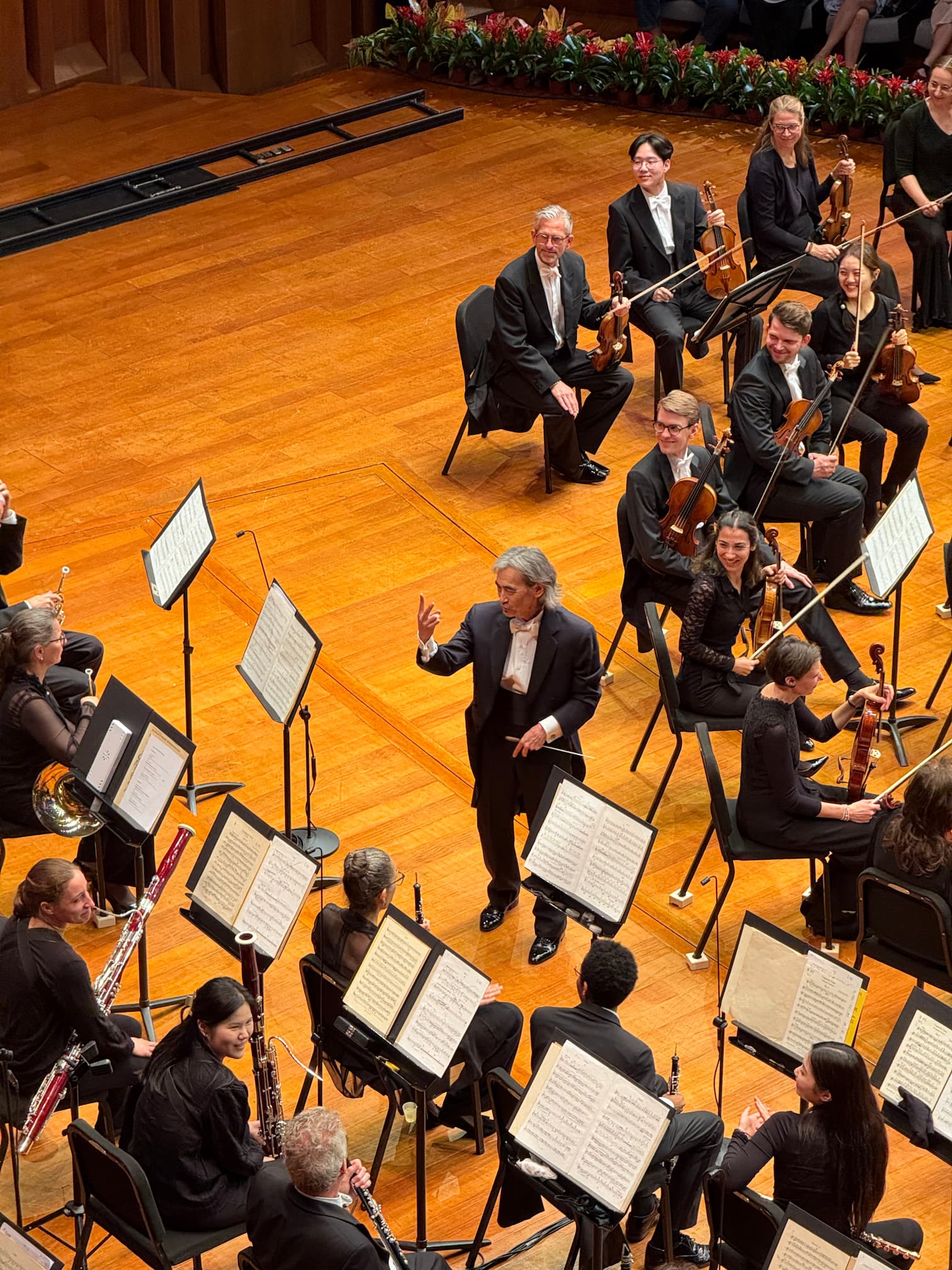国家大剧院长野健、布雷查兹与汉堡国家爱乐乐团音乐会现场